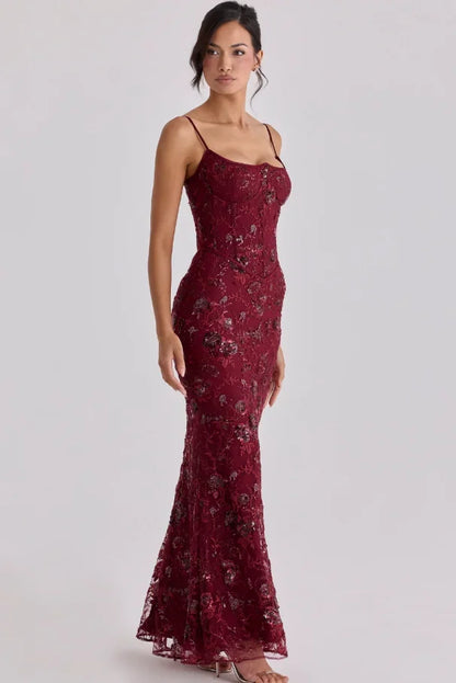 Vestido Glam Rubí