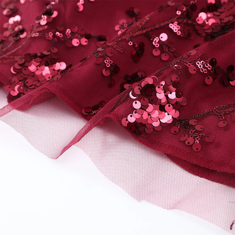 Vestido Glam Rubí