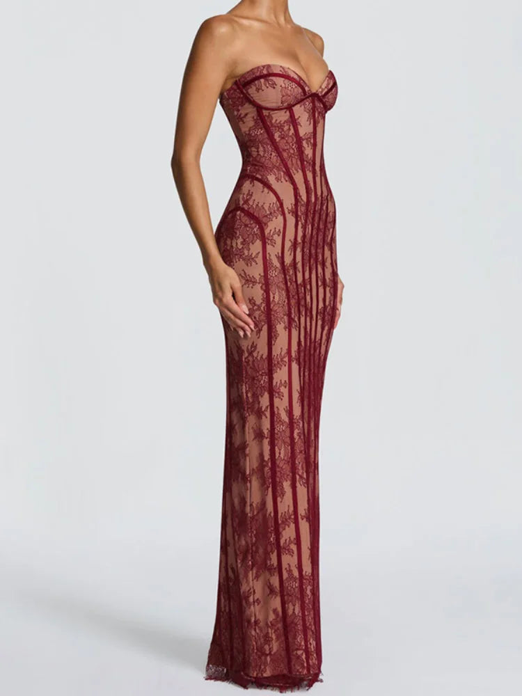 Vestido Élite Encaje