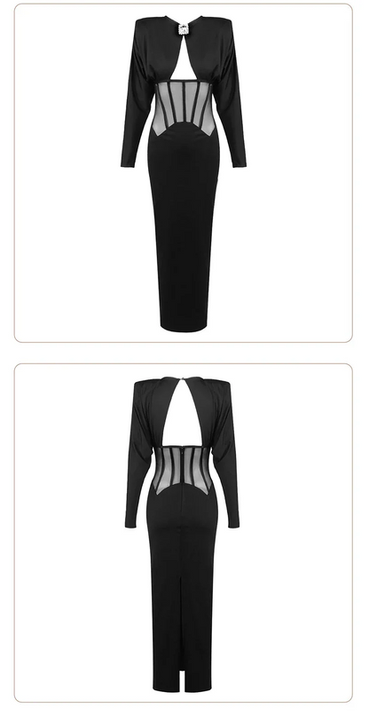 Vestido Diamante Noir