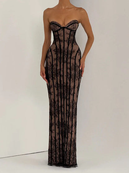 Vestido Élite Encaje