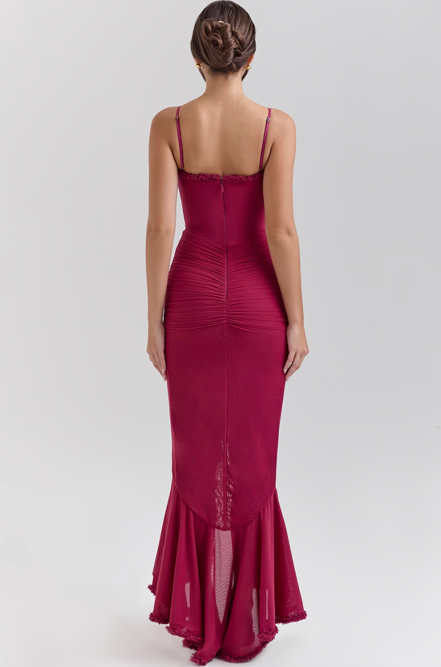 Edith | Vestito Incantevole con Volant