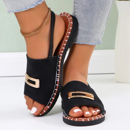Gianna | Sandali con Tacco Wedge Ortopedico™