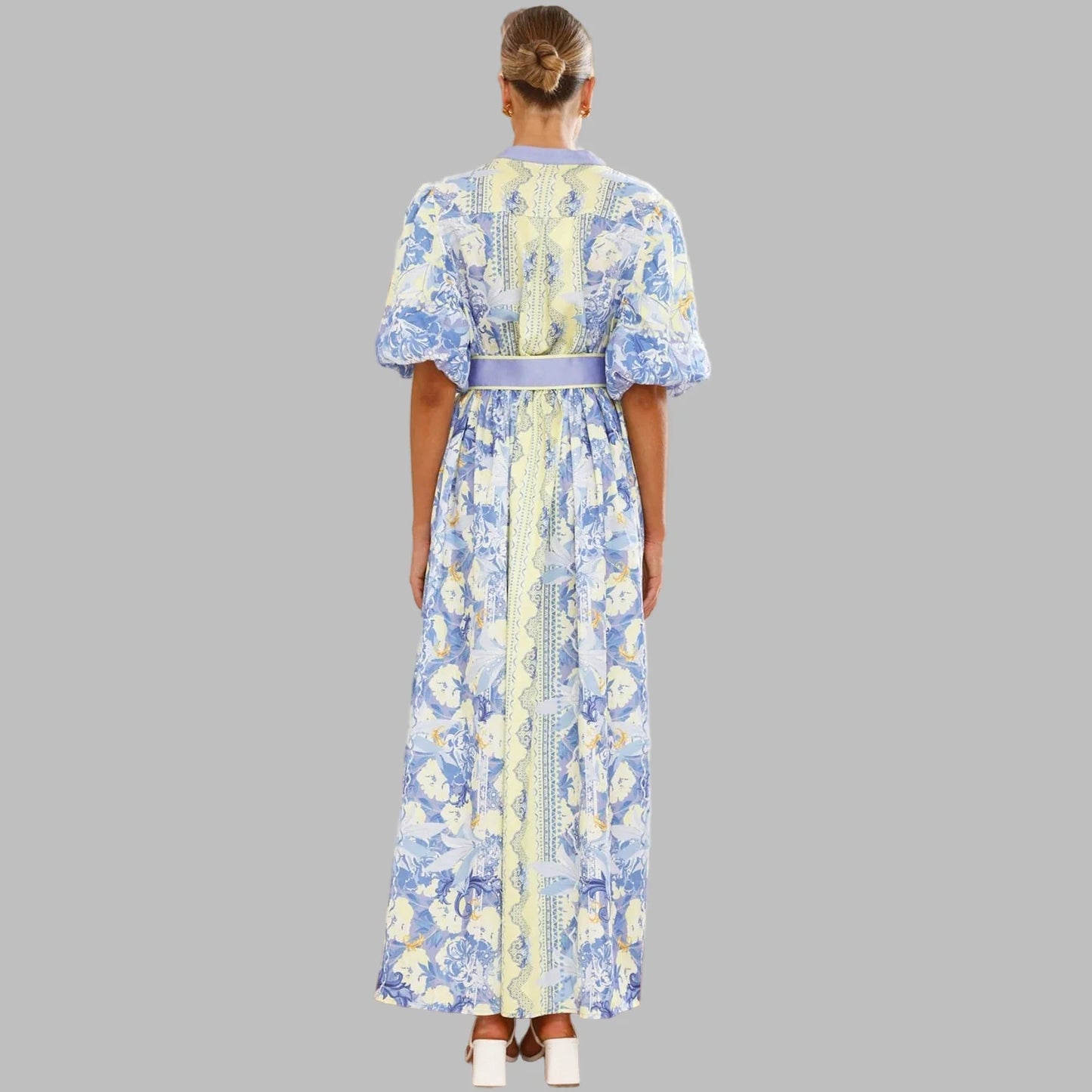 Vestido Jardín Real