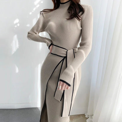 Vestido Elegante de Punto