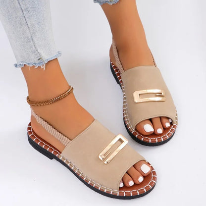 Gianna | Sandali con Tacco Wedge Ortopedico™