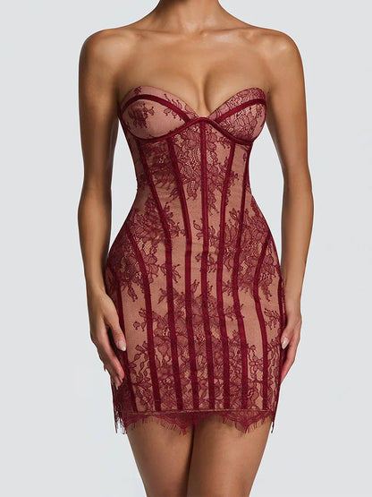 Vestido Élite Encaje