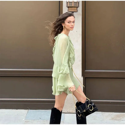 Vestido Verde Chic