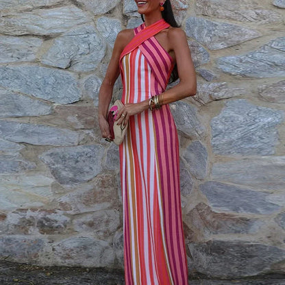 Vestido Cóctel Tropical