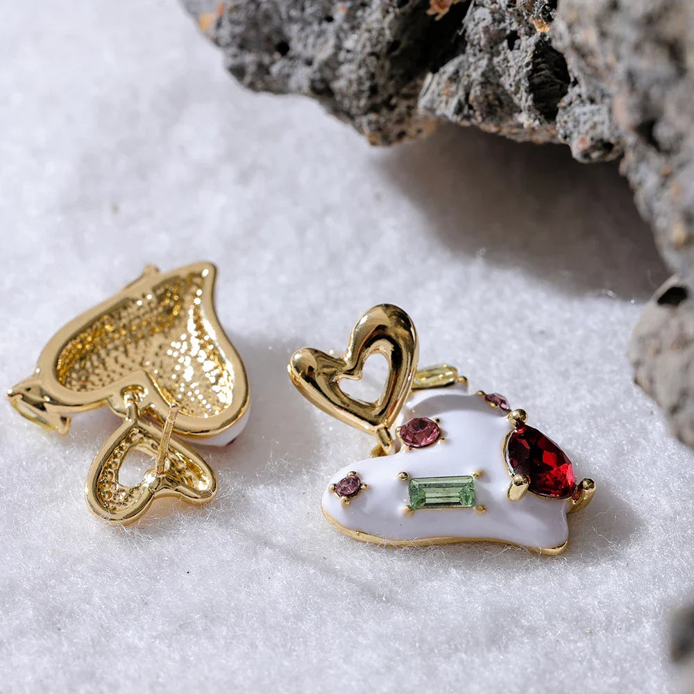 Pendientes Enamel Elegance