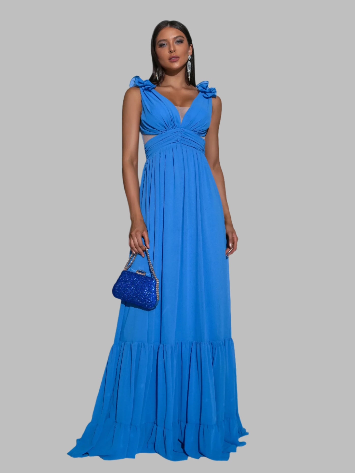 Vestido Elegancia Azul