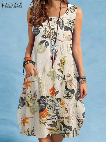 Soraya™ | Abito Estivo Bohemien Vintage