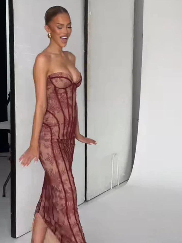 Vestido Élite Encaje