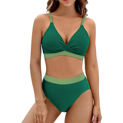 Sarena | Il tuo bikini modellante per l'addome con un'elegante scollatura a V