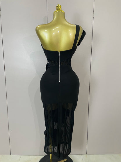 Vestido Rosa Nocturna