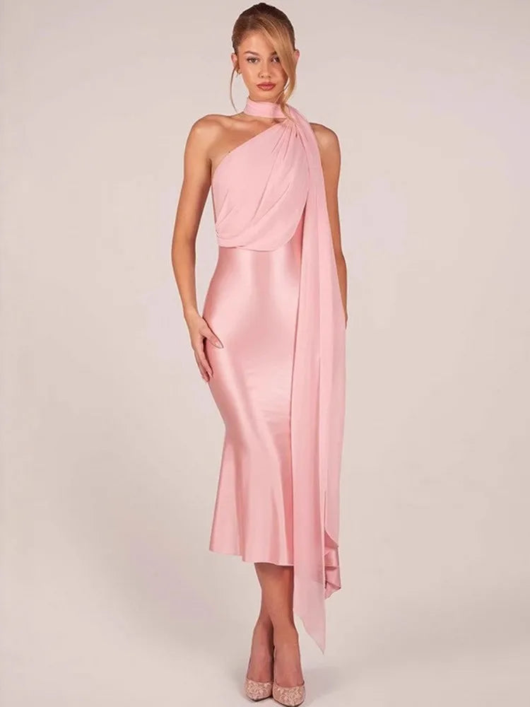 Vestido Halter Elegance