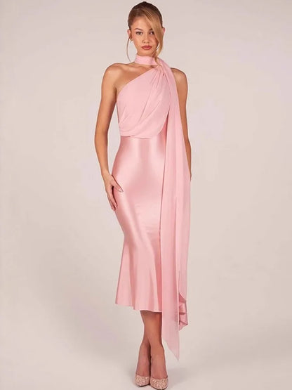 Vestido Halter Elegance