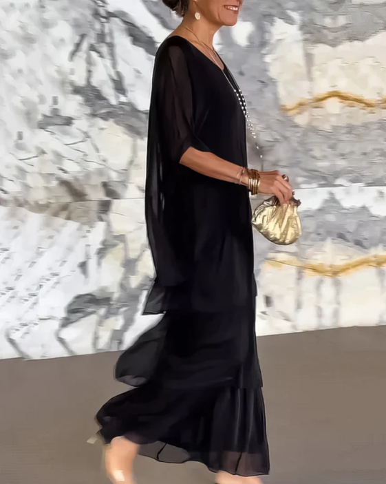 Lara – Vestito lungo fluido elegante