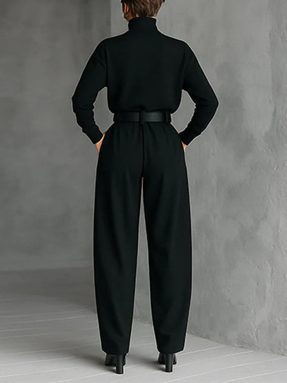 Lisa™ | Set di 2 Pezzi Nero con Cintura