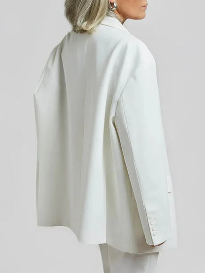 Sofia | Blazer Oversized Linea Pulita Bianco