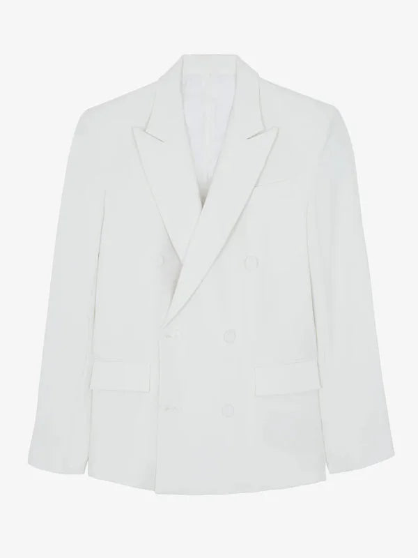 Sofia | Blazer Bianco Oversize Doppi Bottoni