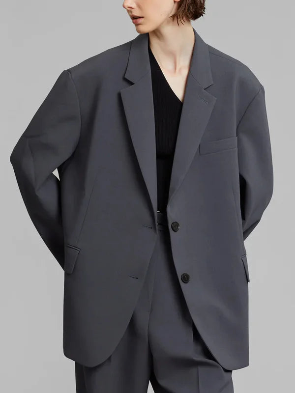 Sofia | Blazer Gris Oversize