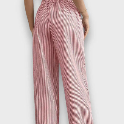 Karina – Pantaloni a righe sottili