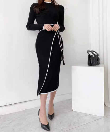 Vestido Elegante de Punto