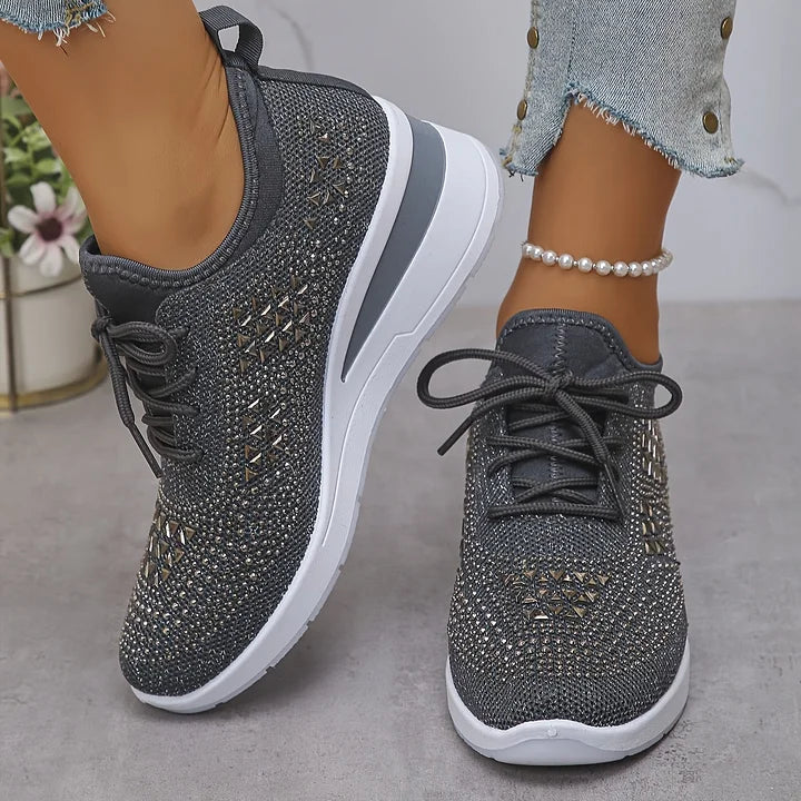 Giselle – Scarpe ortopediche con strass brillanti