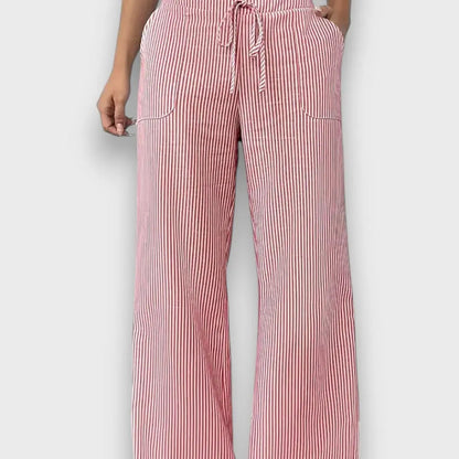 Karina – Pantaloni a righe sottili