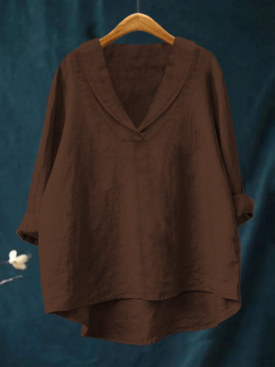 Samantha | Elegante Camisa de Verano de Lino