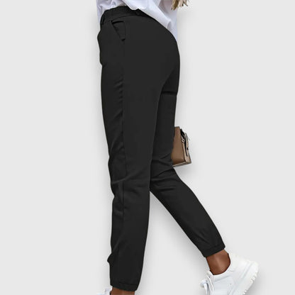 Lina – Pantalones jogger slim fit estilo business