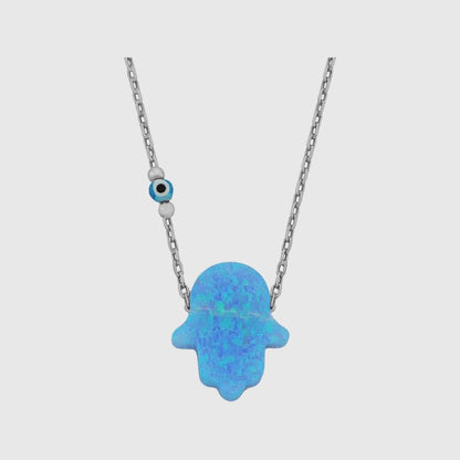 Collana della Mano di Fatima con Nazar
