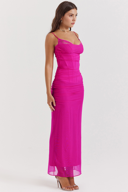 Aurelia | Vestito in Rete con Pizzo