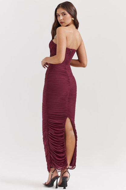 Amaris | Vestito maxi in rete