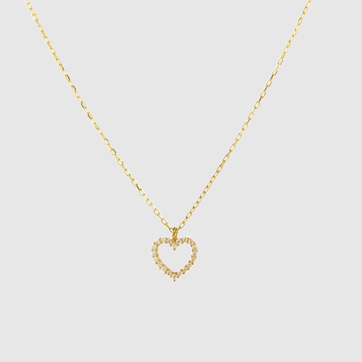 Collana a forma di cuore
