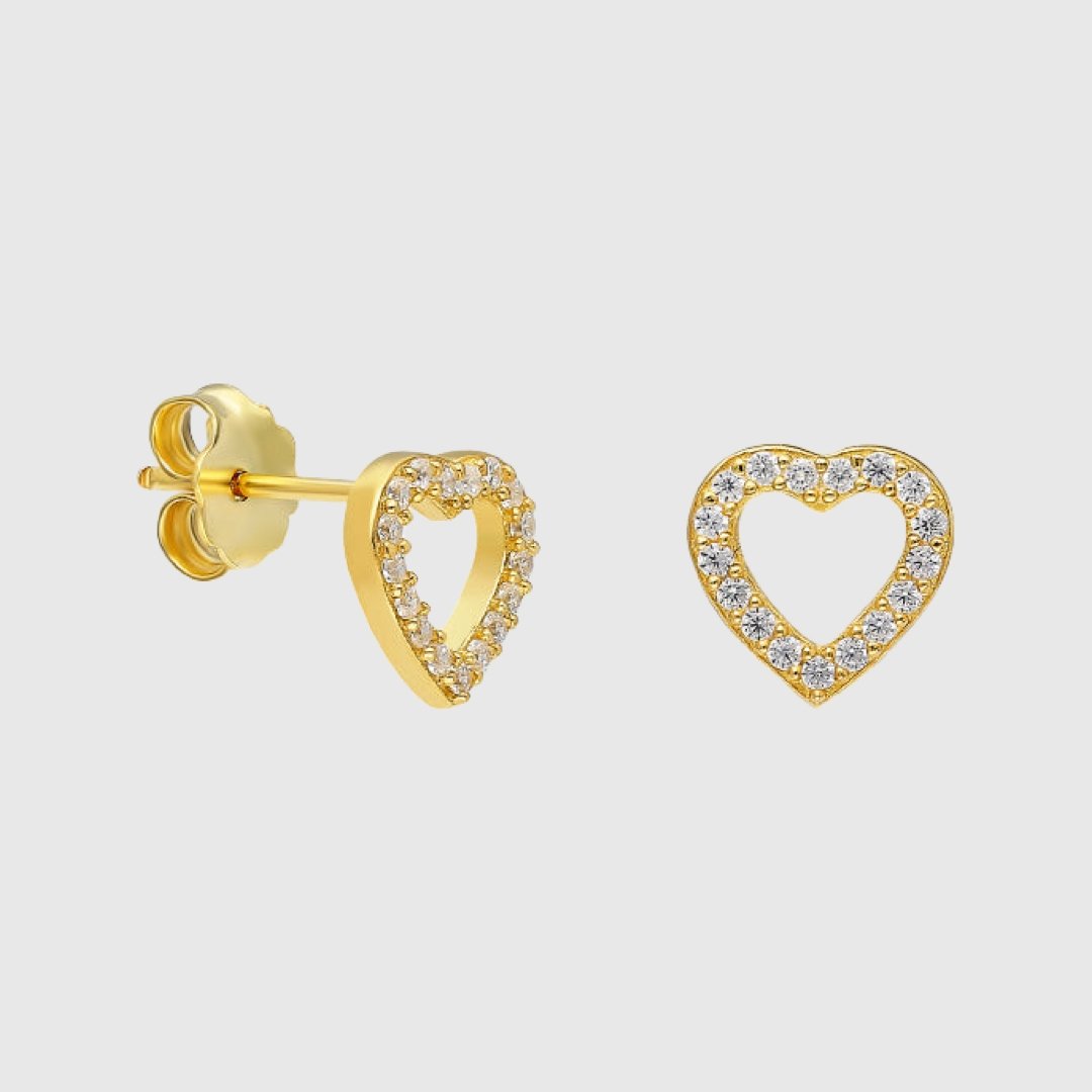 Orecchini a forma di cuore