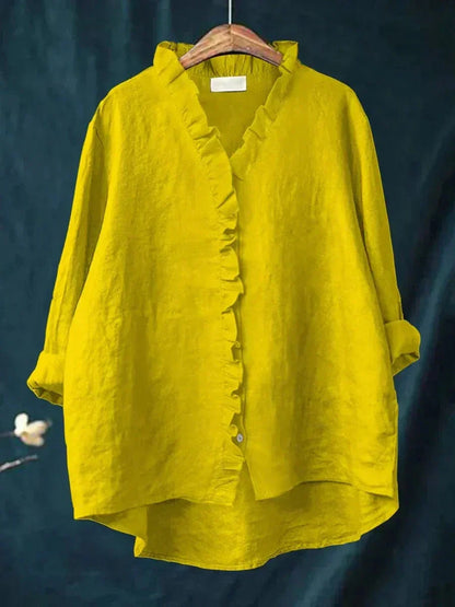 Eline | Elegante Blusa de Verano en Lino