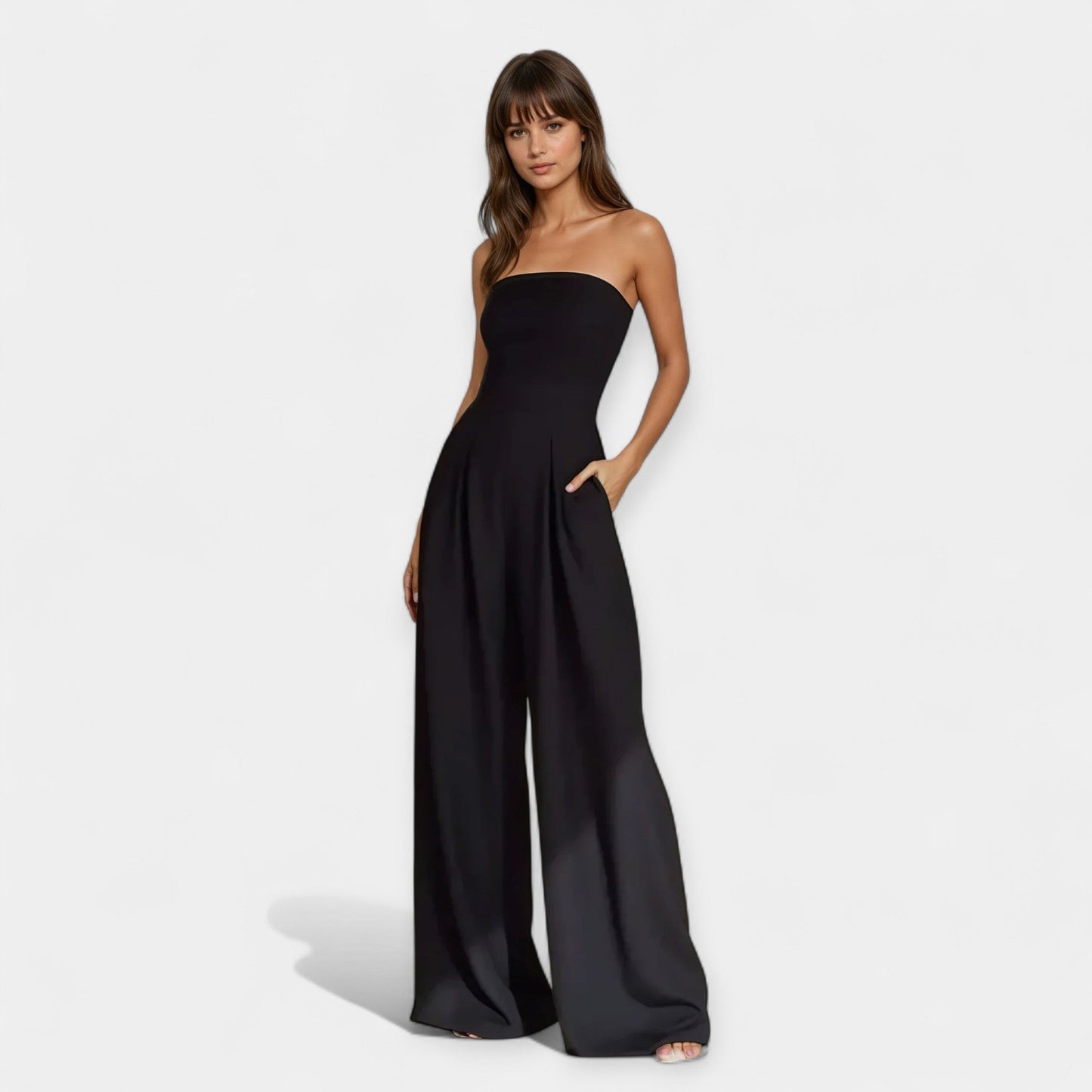 Tuta Intera con Corsetto Senza Spalline