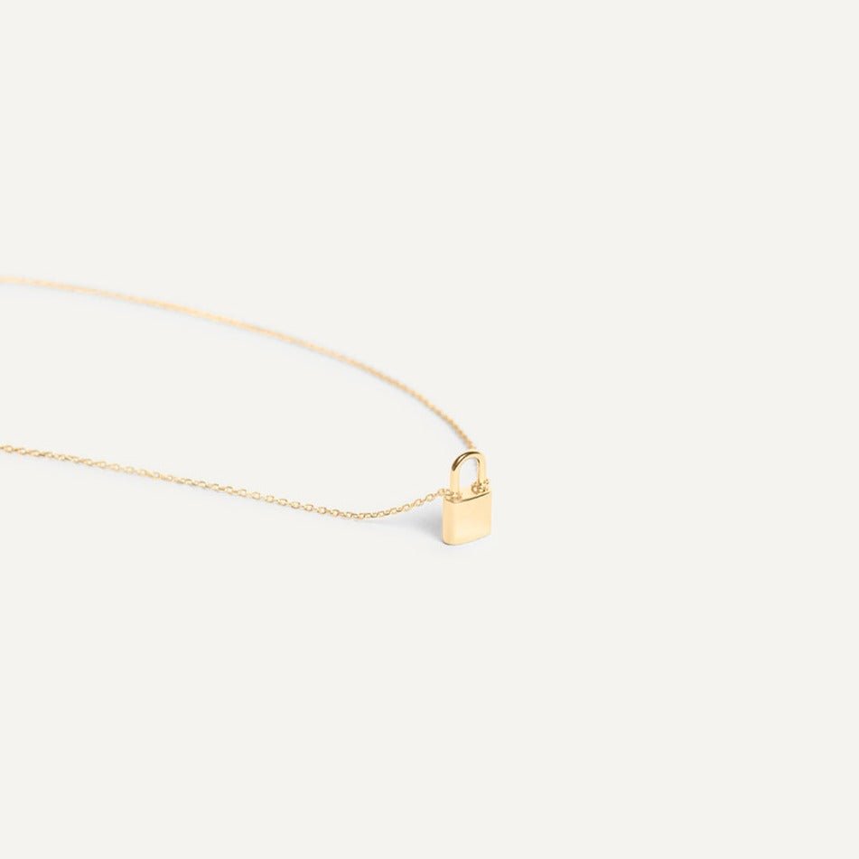 Collana a forma di lucchetto