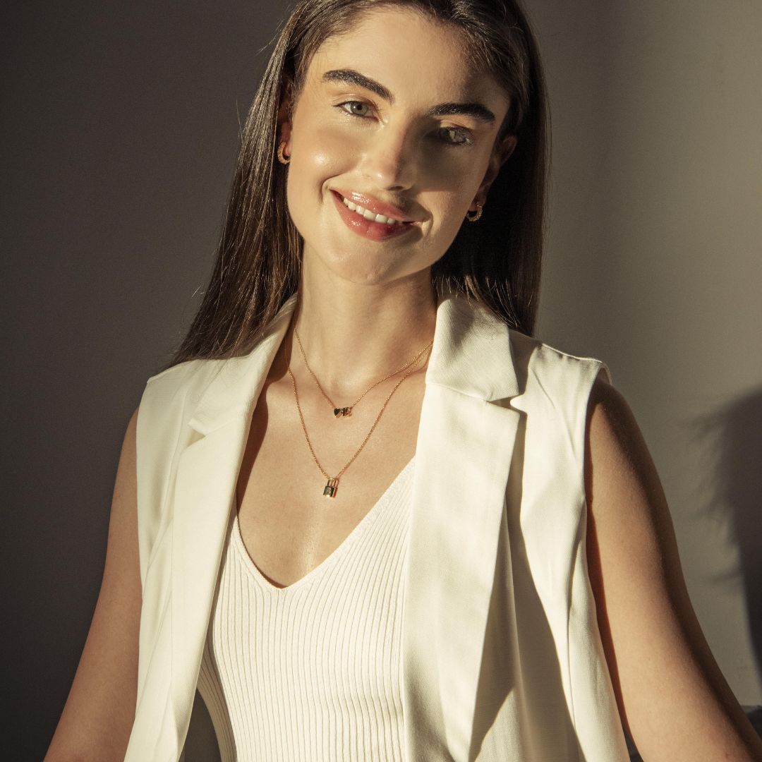 Collana a forma di lucchetto