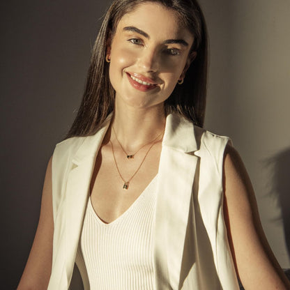 Collana a forma di lucchetto