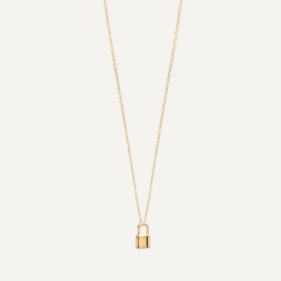 Collana a forma di lucchetto