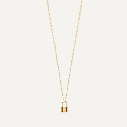 Collana a forma di lucchetto
