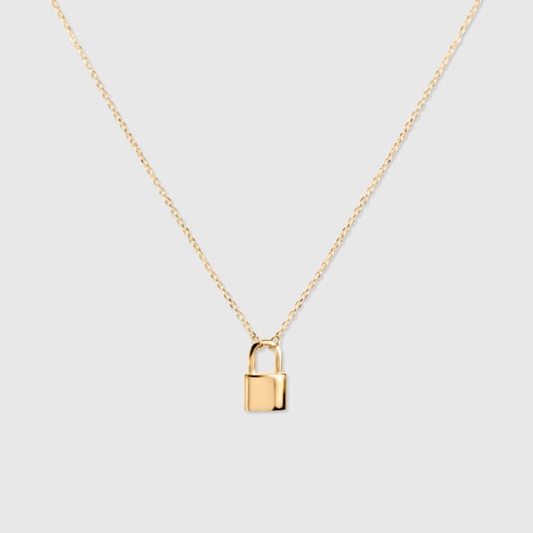 Collana a forma di lucchetto