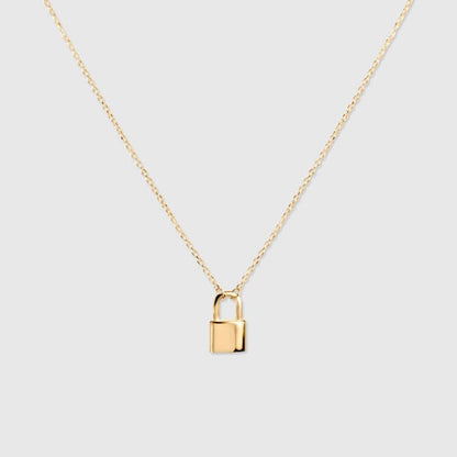 Collana a forma di lucchetto