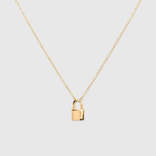 Collana a forma di lucchetto
