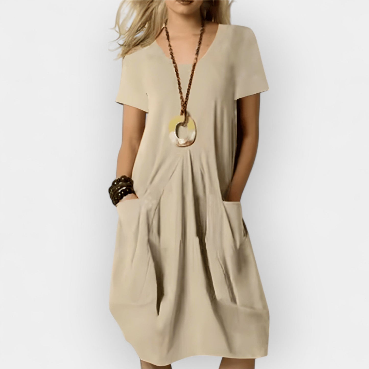 Abito in Cotone Flattering