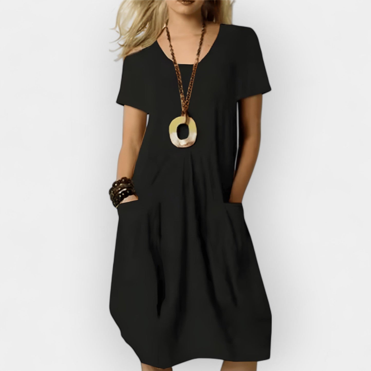Abito in Cotone Flattering