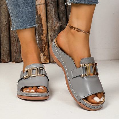 Mariya™ Sandalo Confortevole con Suola Rialzata